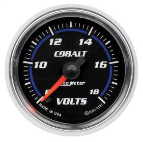 Cobalt™ Electric Voltmeter Gauge